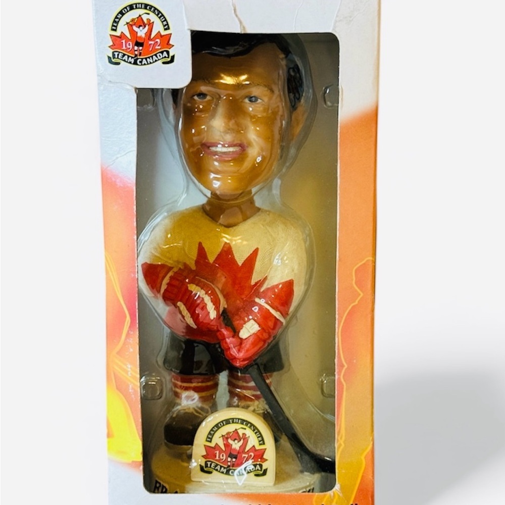 Frank Mahovlich Bobblehead – Team Canada 1972 Summit Series – Hand Painted